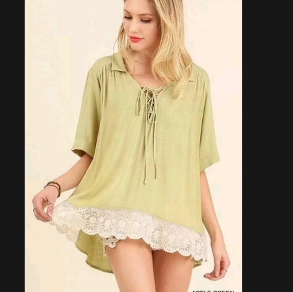 NWT UMGEE Tunic top blouse boho style - Picture 2 of 5